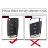 For Skoda Superb Octavia Fabia Rapid Kodiaq For Vw Golf 7 Gti Polo Touran Tiguan For Seat Ibiza Leon Car Key Case Cover Caps Fob