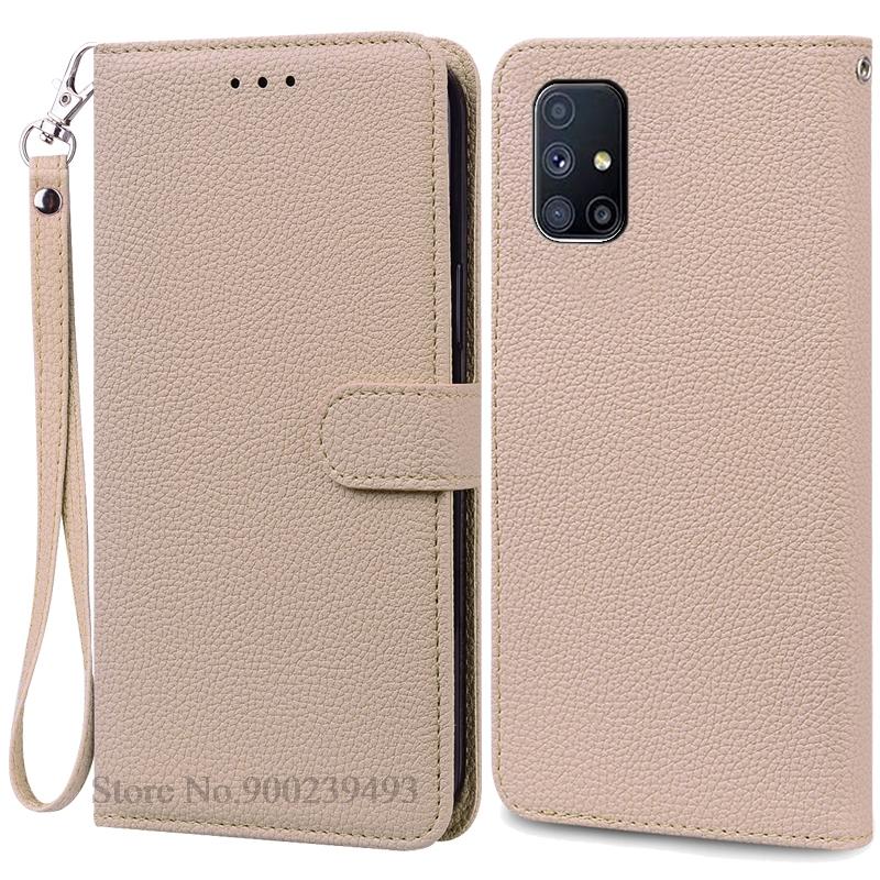 For Samsung M51 Case Soft Silicone Wallet Leather Flip Case For Samsung Galaxy M51 Case M 51 Stand Book Cover Coque Fundas