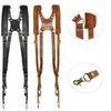2Pcs Camera Double Shoulder Strap Wristband Set Quick Release Adjustable Dual Camera Strap for DSLR SLR DV Camera