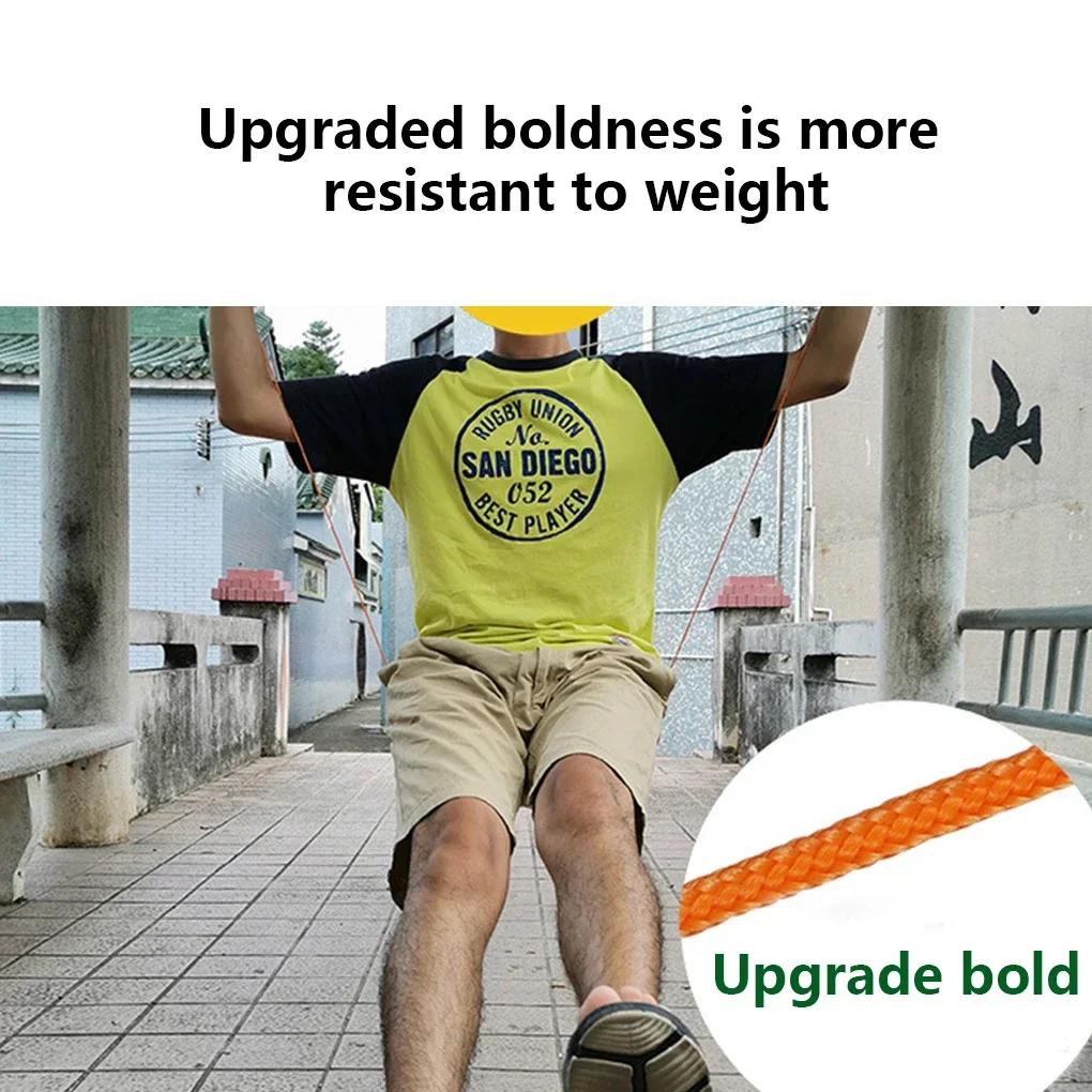 Retractable clothesline, windproof and non-slip rope for hotel camping accessories, laundry clothesline, outdoor clothesline