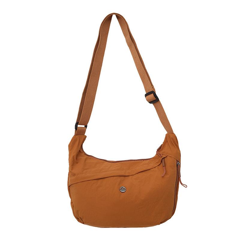 Lady's Cross-body Bag, Large Capacity, Dumpling Bag, Lightweight, Suitable for Commuting, Student Use, Single Shoulder Bag