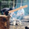 Wooden Axe Handle Replacement Wooden Hickory Handle Long Curved Solid Durable Axe Handle For Hatchet Home Farm Garden Axe
