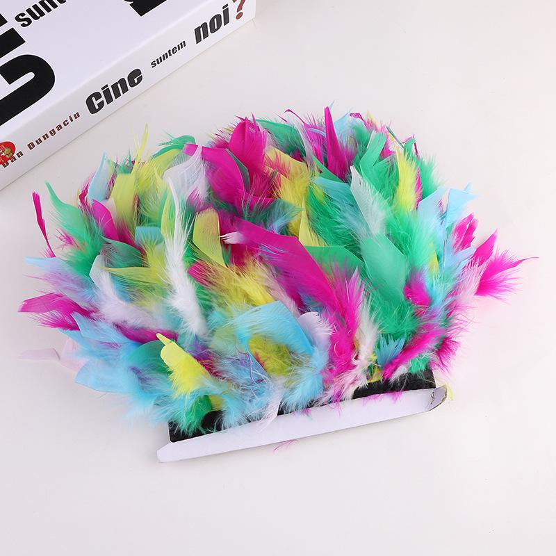 DIY Feather Trim for Costumes & Crafts