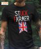 Feststeckender Landwirt Lustiges UK T-Shirt | Satirisches Tee