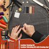 Upholstery Repair Sewing Kit Professional Leather Sewing Needles Sturdy Leathercraft Supplies Upholstery Repair Accessories For