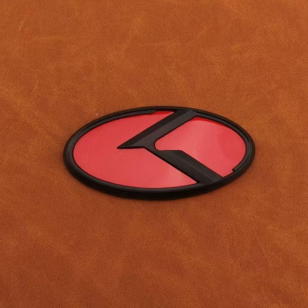 Car Front Grille Rear Logo Auto Emblem Sticker Accessories For Kia GT-Line Sportage Ceed Rio Picanto Sorento Soul Cerato Venga
