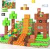Creative Street View Magnetic Building Block Bricks Architectural Kit Diy Model Kids Tech Toy For Kid Gift