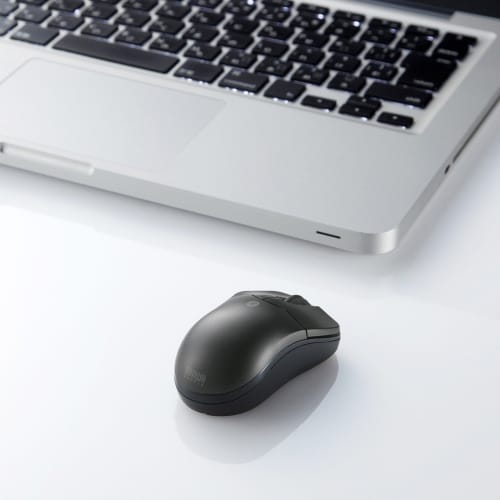 Sanwa Supply Bluetooth3.0 Blue LED Mouse Black MA-BTBL27BK