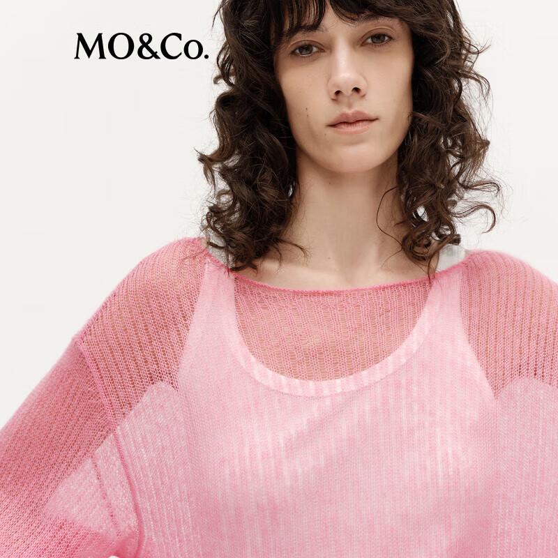 MO&Co. Mohair Blend Knit Two-Piece Set