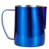Coffee Accessories Stainless Steel Milk Frothing Cup 600ml Colorful Blue Coffee Jug Durable Frothing Jug Coffee Making
