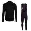 Mens Long Sleeve Cycling Jersey Bib Pants Set Breathable Quick Dry Mountain Bike Riding Outfit
