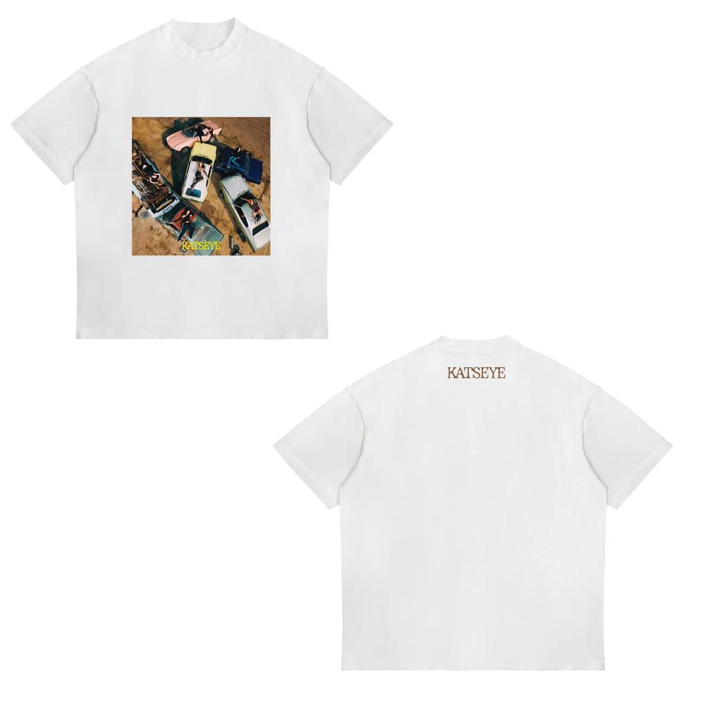 Vintage Katseye Beautiful Chaos Kpop Graphic Tee Unisex Fashion Harajuku Cute Y2K Women's Streetwear Women And Men T-shirt