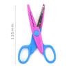 Minimalistic Lace Scissors Wavy Pattern Small Round Head Children Special Student Art Tool Stationery Scissor For Scrapbooking