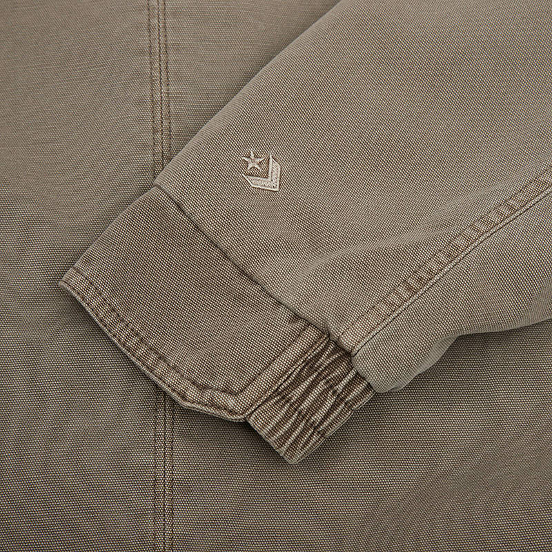 New Converse Jackets Coats Unisex Brown 10028457-A01