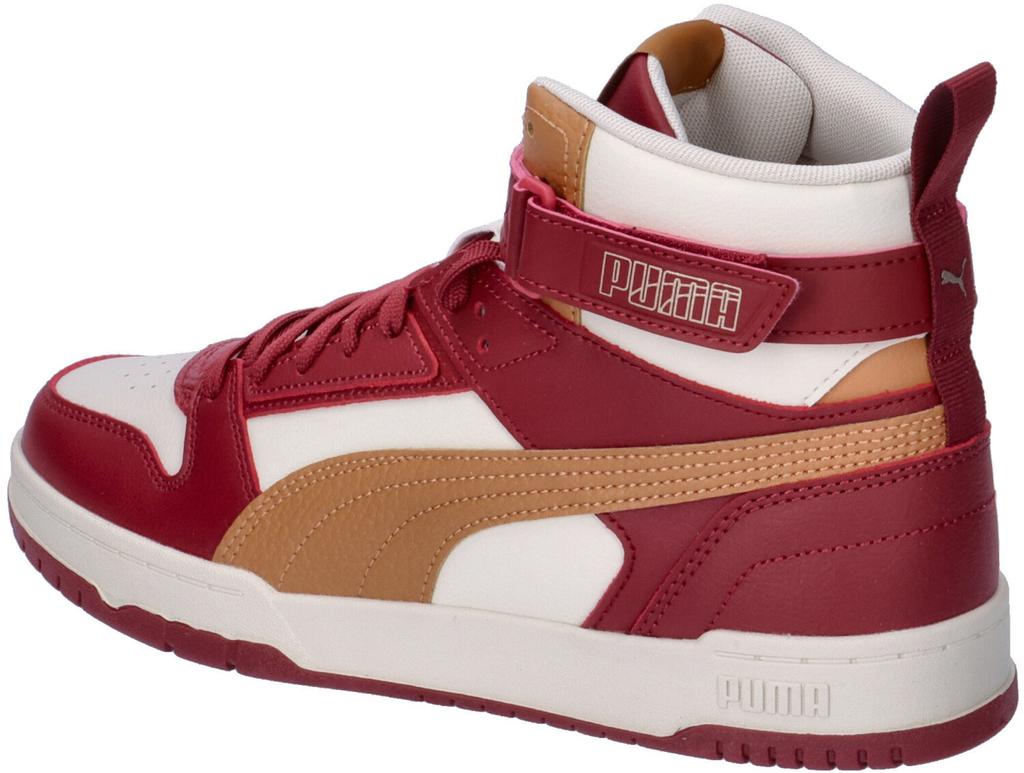 Puma RBD Rebound Game Sneakers (385839) Alpine Snow/caramel Latte/rich Red