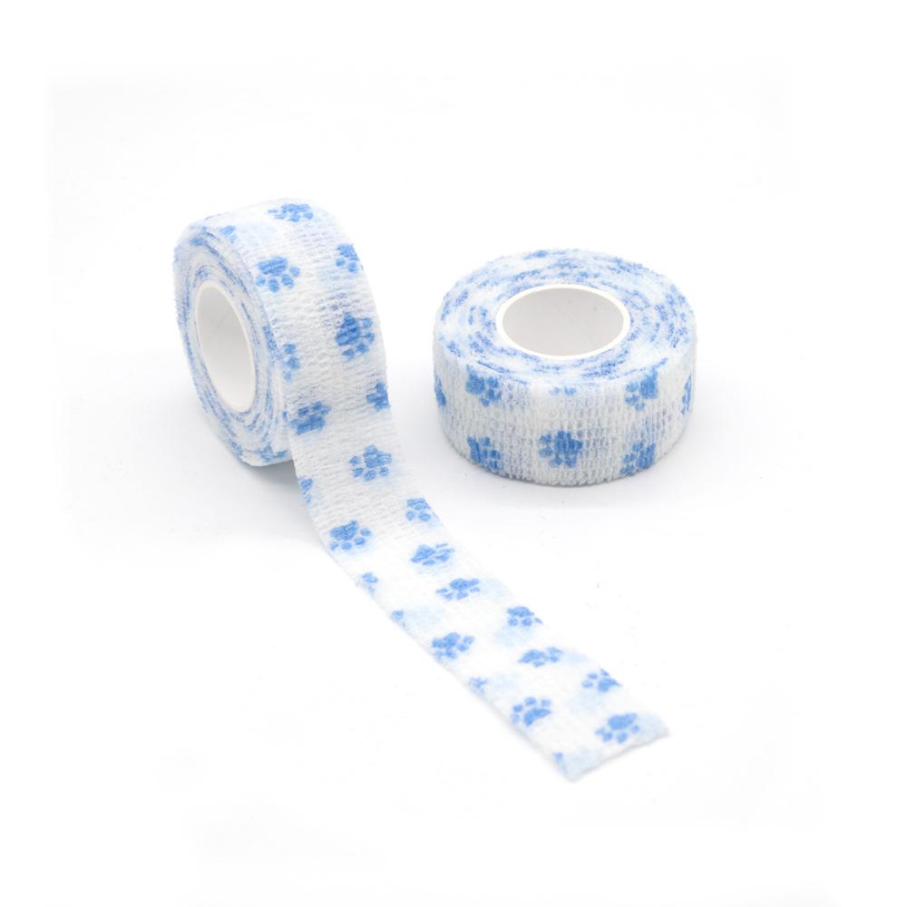 12 Rollen Vet Wrap Kohäsive Bandagen Großpackung Selbstklebende Bandage Wrap Selbsthaftende Bandage Vlies für Hunde Haustiere
