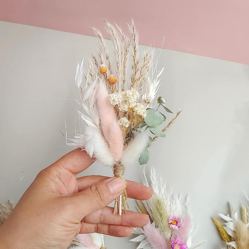 Eternal Flower Dried Flower Mini Small Bouquet Souvenir Aromatherapy Bottle Corsage Holiday Gift Box Decorative Gift
