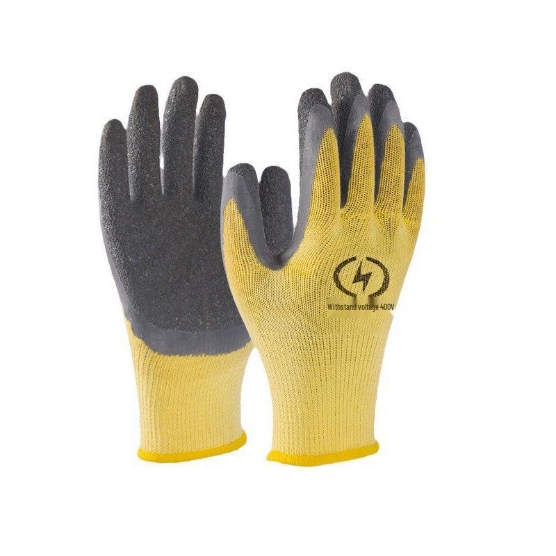 Ultra-Thin Electrician's Insulating Gloves, 400V-1000V, Anti-Slip, Wear-Resistant Safety Protection