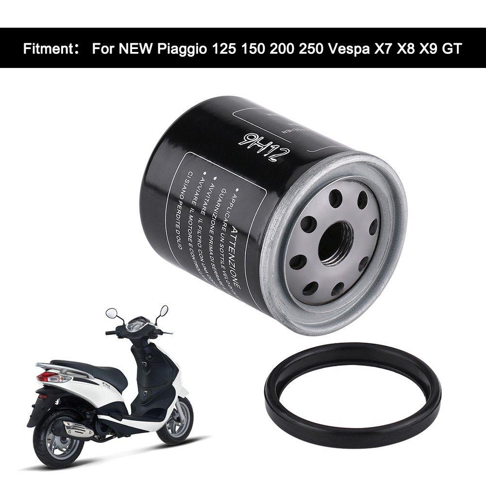 Filter, Motorcycle Filter for Piaggio 125 150 200250 Vespa X7 X8 X9 GT