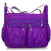 Multi Layer Crossbody Bag Women's Oxford Cloth Shoulder Bag, Casual and Lightweight Ladies Business Bag