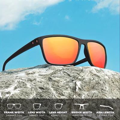 Gafas de sol de moda para hombre y mujer, cuadradas, extragrandes, antirreflejos, para conducir, con efecto espejo, gafas de sol para mujer con protección UV400.