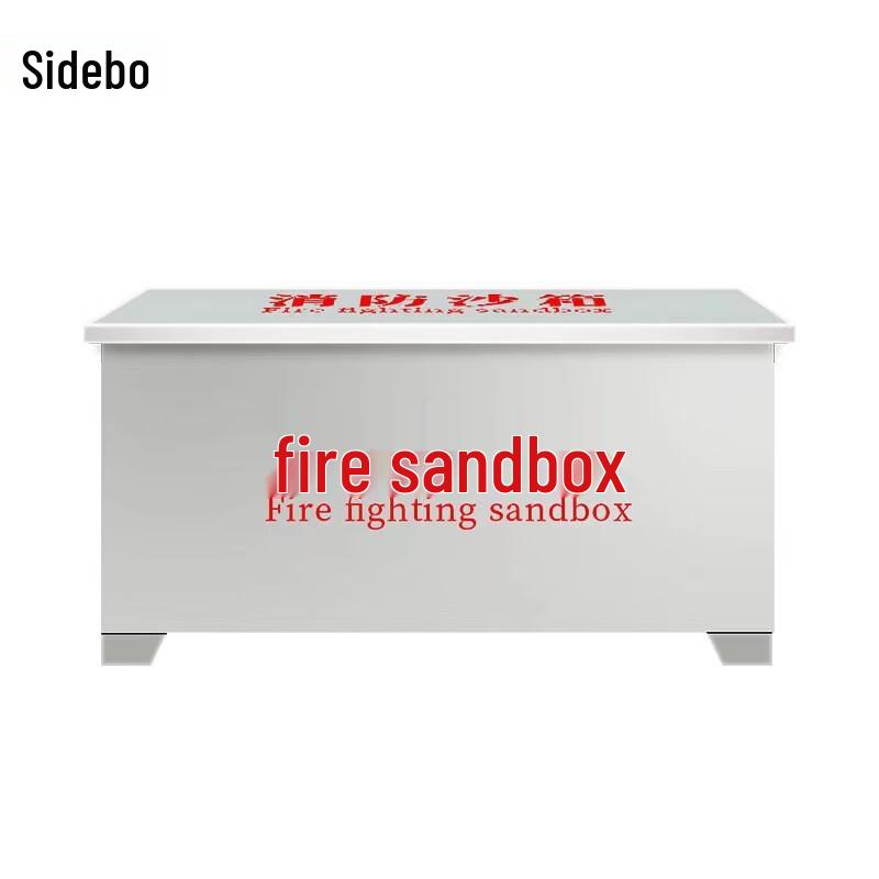 Heavy-Duty Stainless Steel Emergency Sand Box