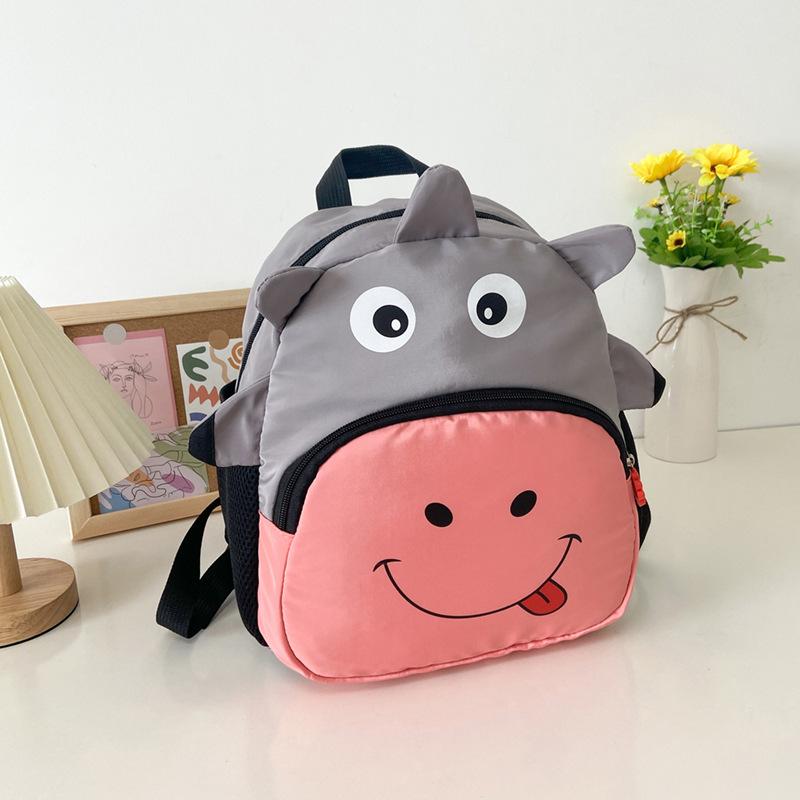 

Студентський шкільний ранець із мультфільмом милий вихованець дитячий садок шкільний ранець хлопчик і дівчинка дитячий рюкзак мила тварина дитячий шкільний ранець сірий колір