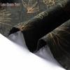 Men's Chinese Style Silk Jacquard Short Sleeve Shirt