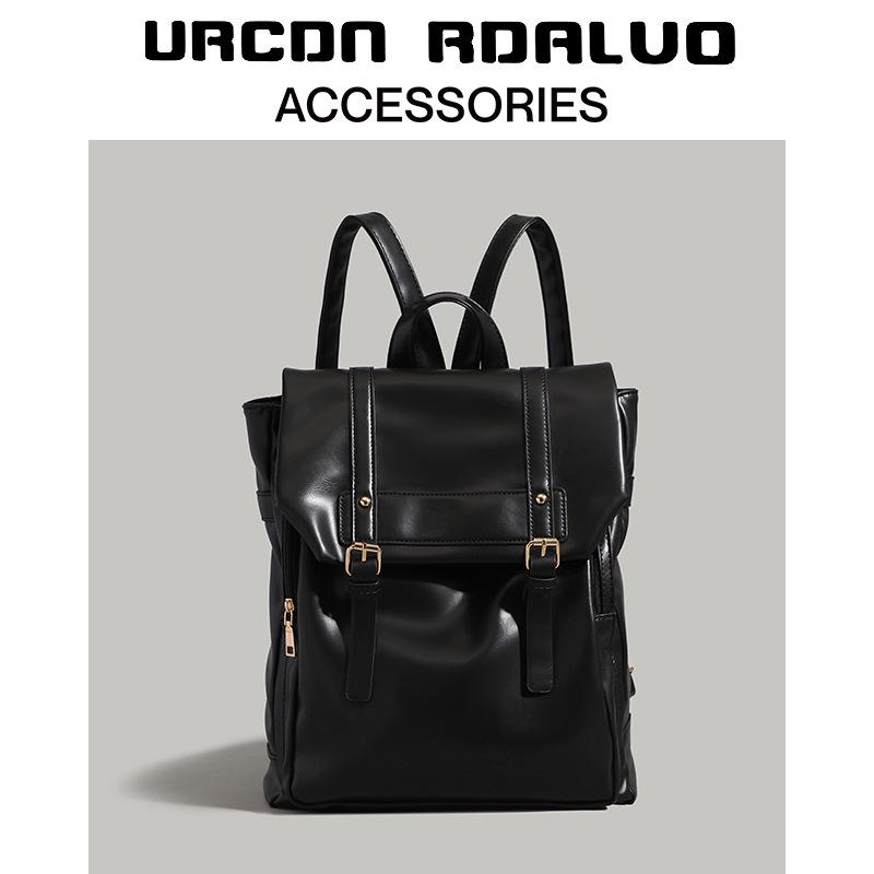 

UR Soft Leather Women s 2025 Cambridge School & Work Backpack - Large Capacity, Stylish & Functional чорний