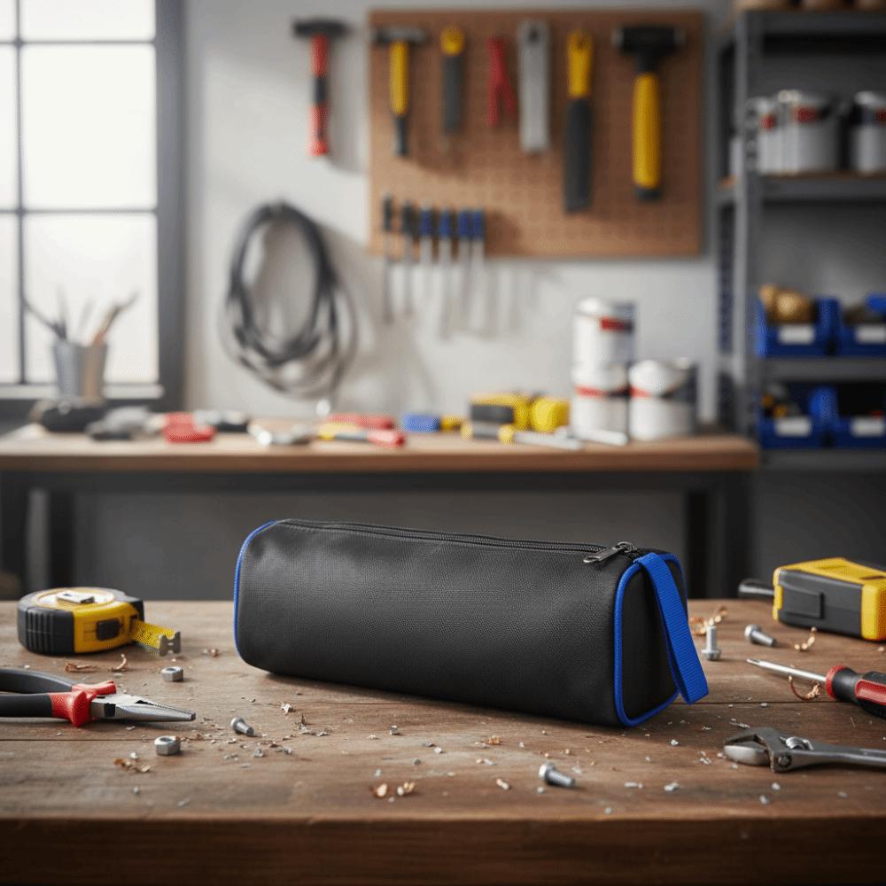 With Handle Tool Carrying Case Zip Closure Hardware Organizer Storage Carrier Cars Maintenance
