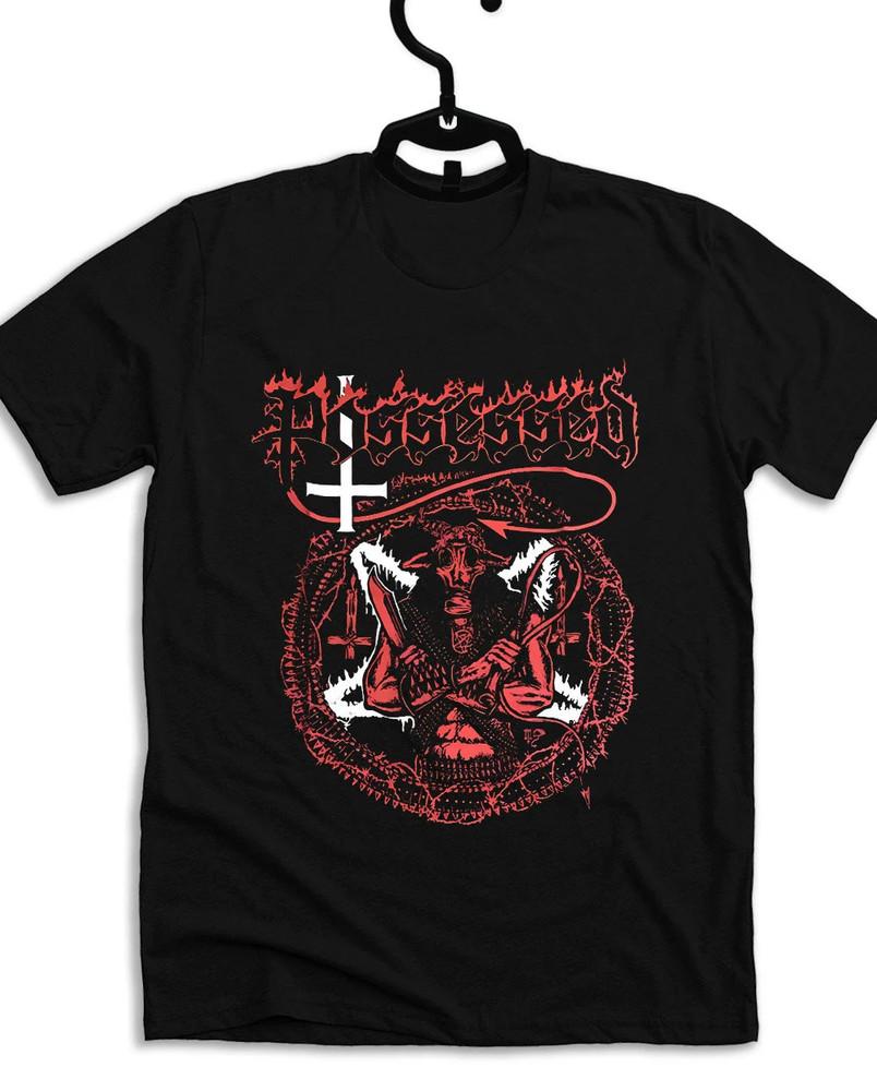 

Possessed band album black T-shirt short sleeve All sizes S to 5Xl Unisex T-Shirt XXXL