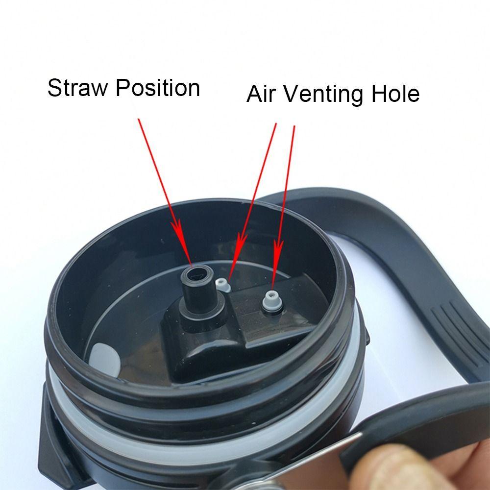 Sealing Bottle Cover for 600/750/900/1050/1200ml Splash Spill Proof Plain Metal Lids for Tyeso Tumber Cup Multicolor Therms Cup