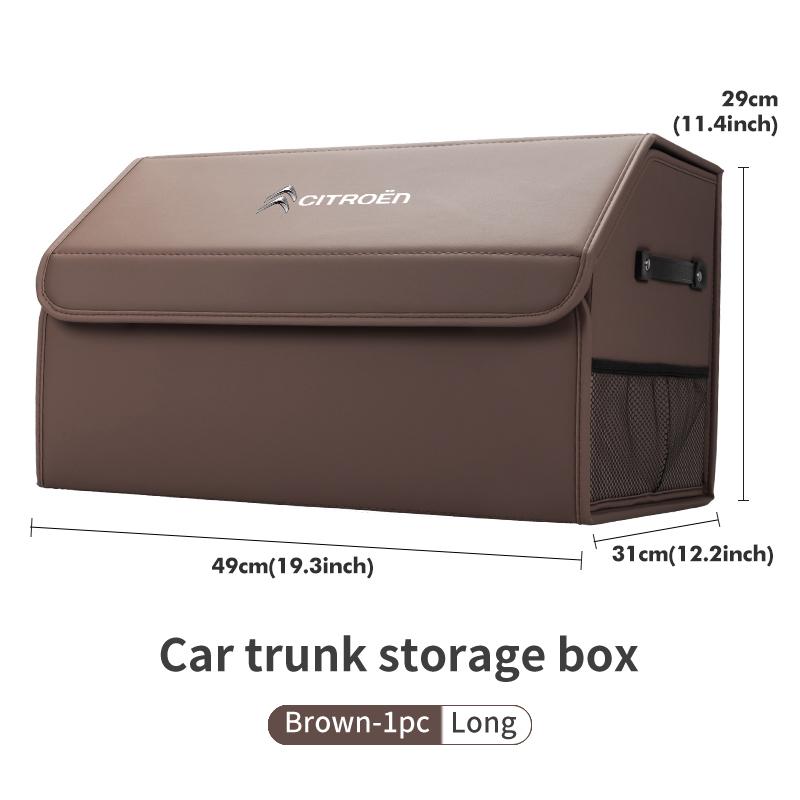 Large Capacity Car Trunk Folding Multi-Purpose Storage Box For Citroen C5 C1 C2 C6 C4L DS3 DS4 DS5 C-Elysee Grand Berlingo ajz256