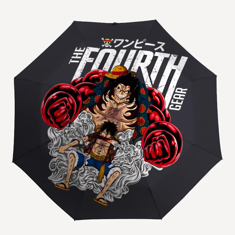 

1pc One Piece Fourth Gear Automatic Open/Close Umbrella Compact Travel Umbrella, 8 Rib Heavy Duty, Perfect for Women & Men a0923183