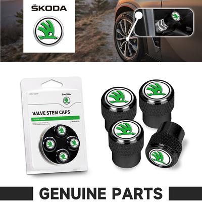 AAAJG1 Car Sticker 4Pc Knurling Tire Valve Stem Caps Durable Wear Resistant Original Style Protective Valve Cover For Full Series