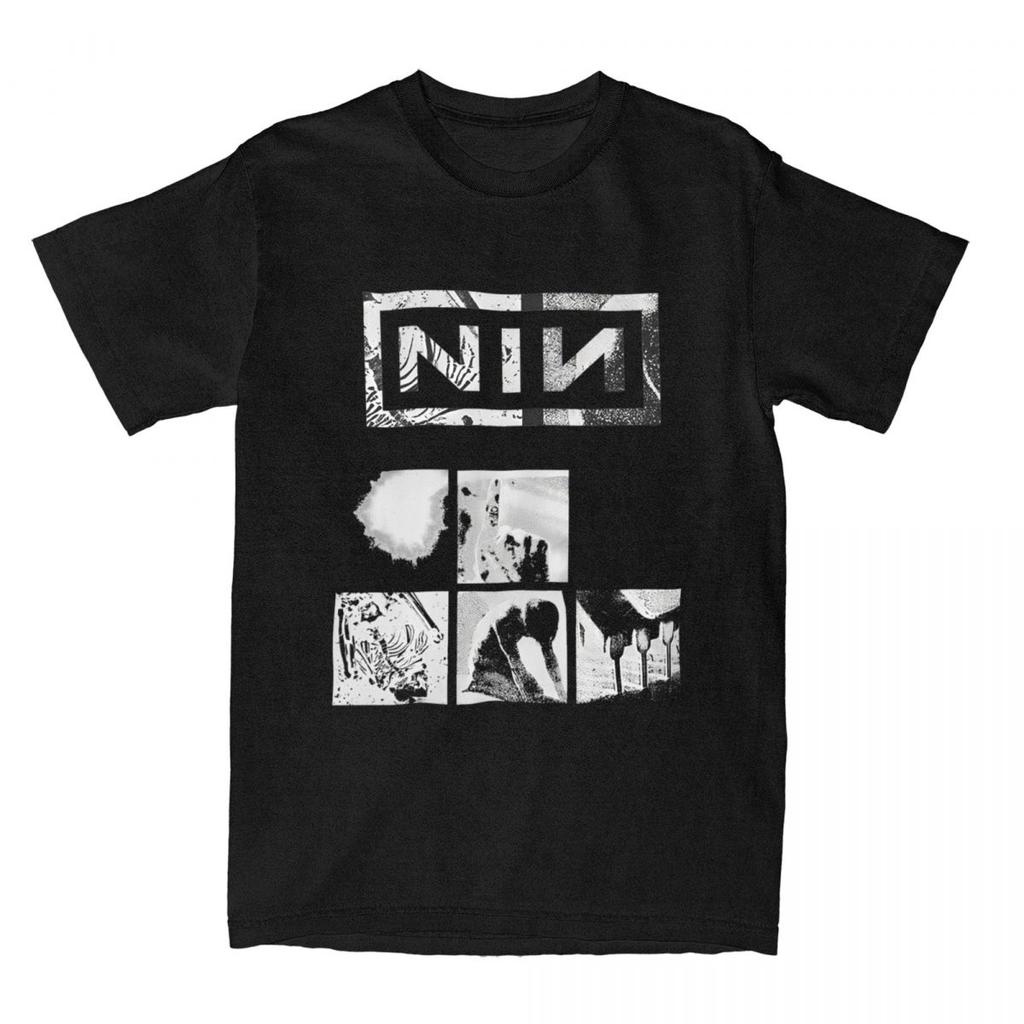 Five Inch Box Tank Top Nine Inch Nails T-Shirt Beach Street Style T Shirts Cotton Harajuku Tee Shirt For Mens Short-Sleeved Tops