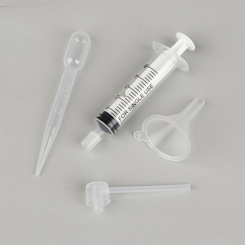 3/4Pcs Perfume Refill Tool Set – Plastic Syringe, Dropper, Funnel, and Straw for Spray Dispenser and Diffuser Applications