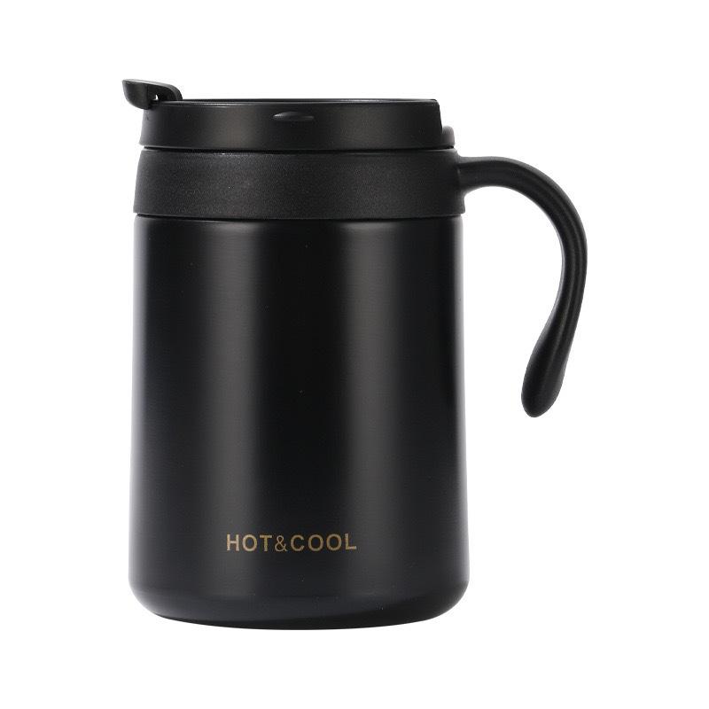 Portable Stainless Steel Coffee Mug with Drip Filter Set, Insulated Travel Tumbler for Home & Outdoor