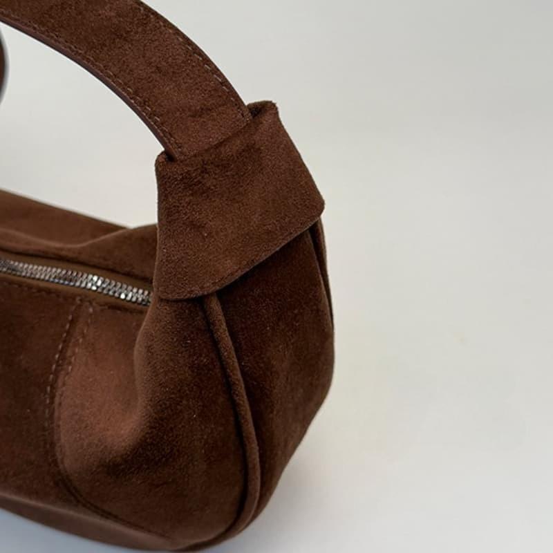 Vielseitige Damen-Umhängetasche mit einer Schulter Runder Retro-Beutel