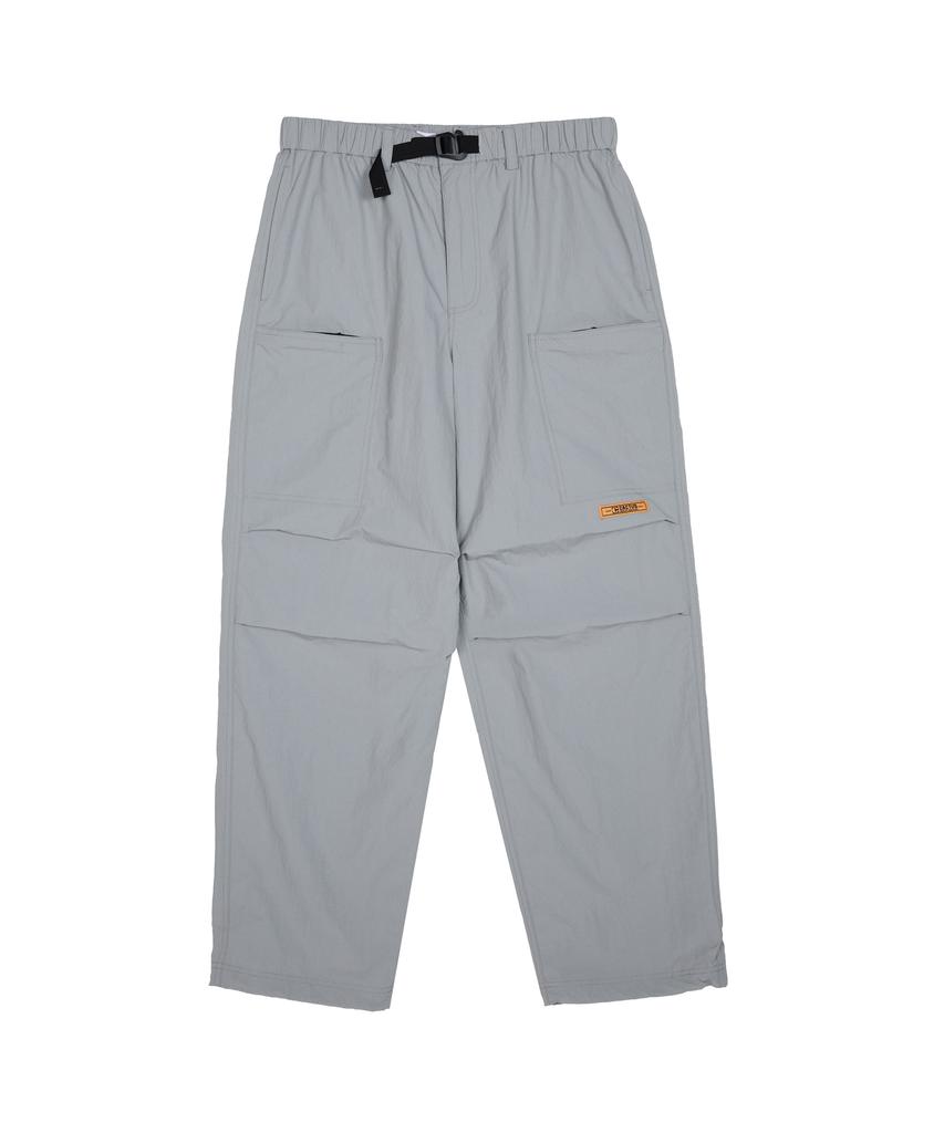 Kaegteoseudoneosmakes Buckle Nylon Cargo Pants - Blue Gray