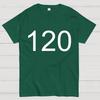 Number 120 Game Movie Cotton Summer Casual Cool Loose T-Shirt