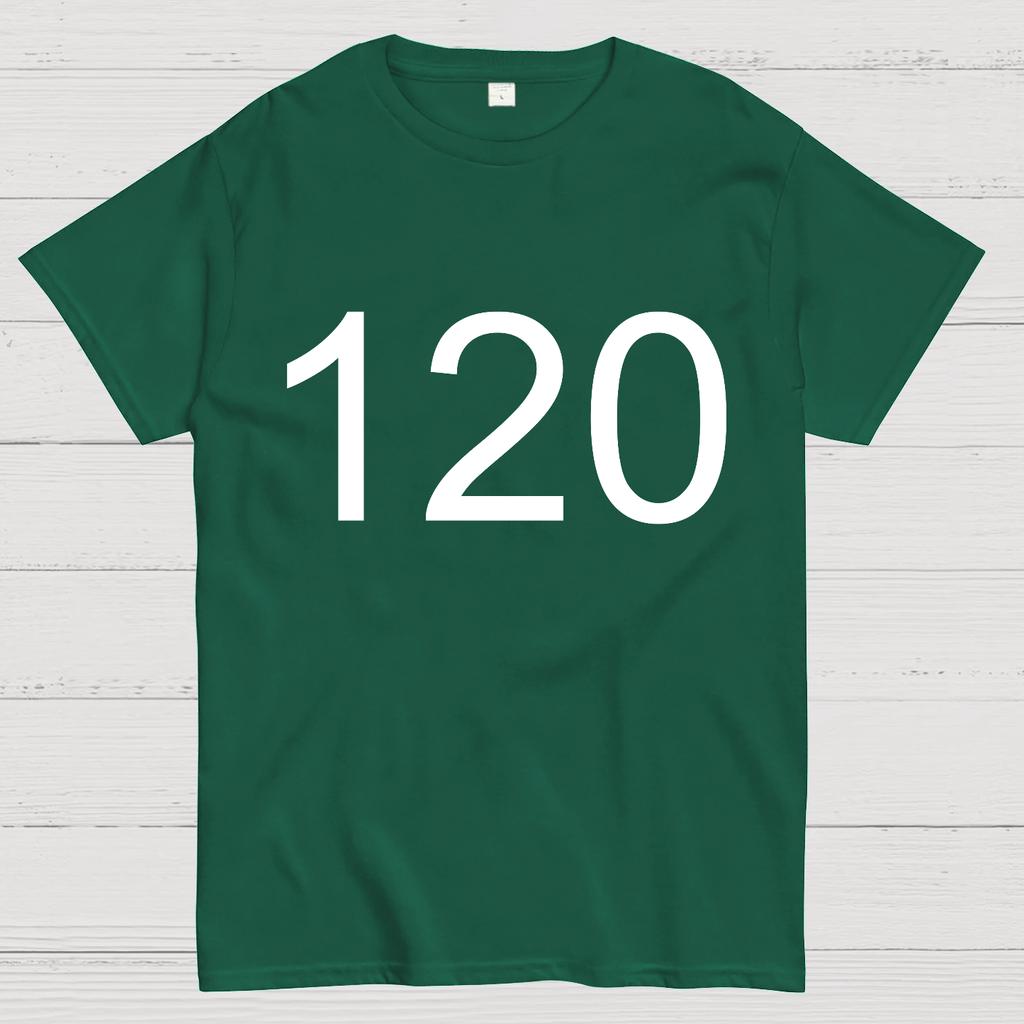 Number 120 Game Movie Cotton Summer Casual Cool Loose T-Shirt