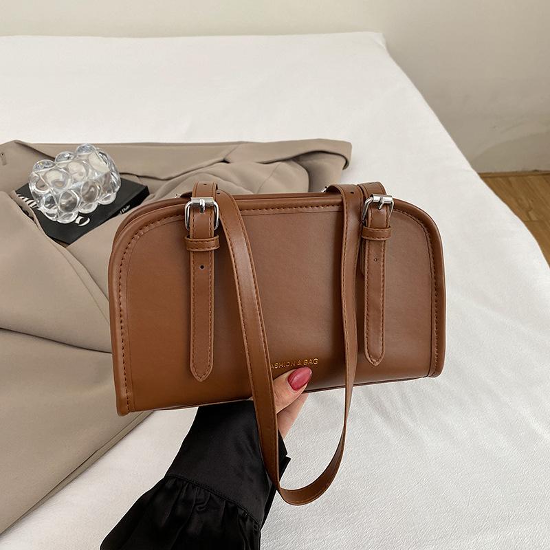 Letná populárna ležérna jednoduchá jednofarebná krásna veľkokapacitná taška cez rameno pod pazuchu tote taška dámska