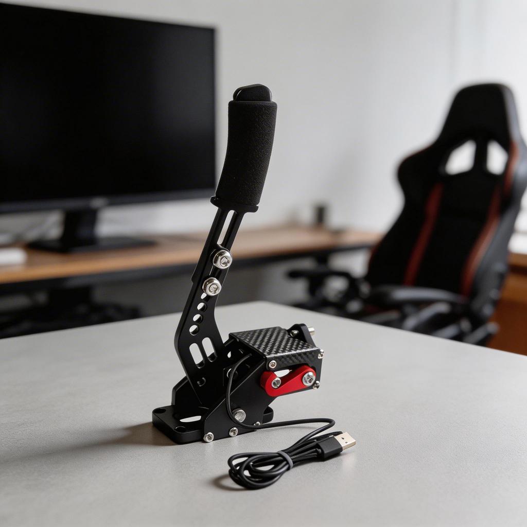 16-bit PC USB Handbrake For Racing Games For Logitech For G27 For G29 For G920 Replacement Car Accessories