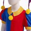 Anime Magic Circus Cosplay Costume Kids Jumpsuit Funny Clown Outfits for Halloween Carnival Party Easter Dress Up