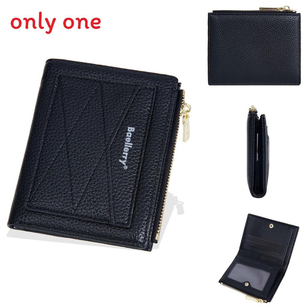 Short Pu Wallet With Multiple Card Compartments And Durable Material For Everyday Carry