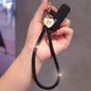 Handheld Glitter Rhinestone Phone Lanyard Hanging Cord Mobile Phone Chain  Phone Case Accessories