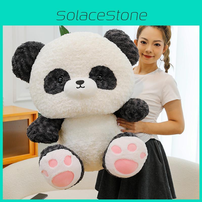 Into Turn Panda Dog Plush Toy Cartoon Stuffed Animal Doll Decoration Gift Kids
