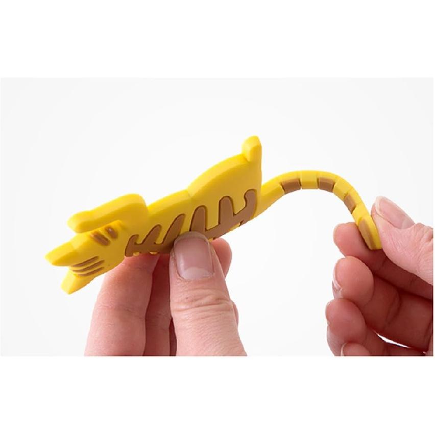 Cute Multifunction Cat Magnetic Refrigerator Sticker Fridge Magnet Hanging Hook 2 in 1 Gray cat/Black white cat/Yellow striped cat/Gray Yellow