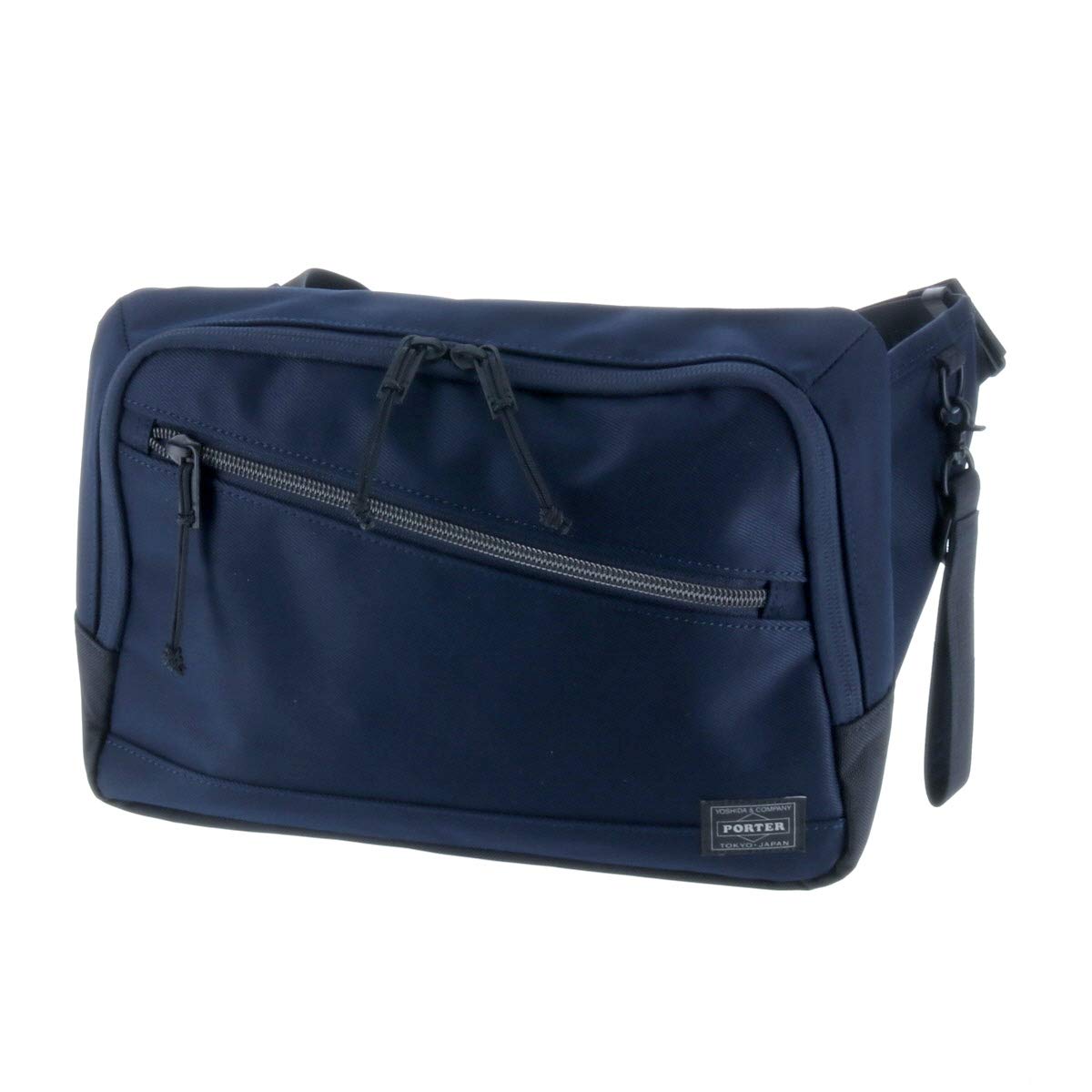 

PORTER Waist Bag Body Bag Fanny Pack Navy (Porter) [FRONT] 3.